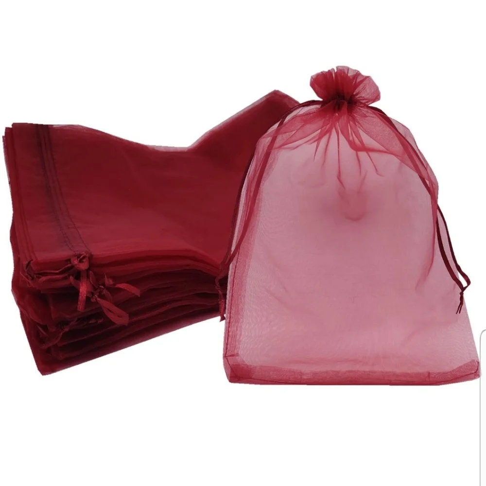 ✅️10 ct 12x16 Inches Organza Gift Bags with …